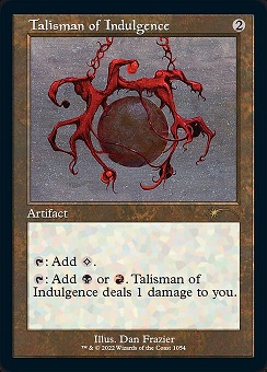 Talisman of Indulgence Secret Lair Drop - Retro Frame